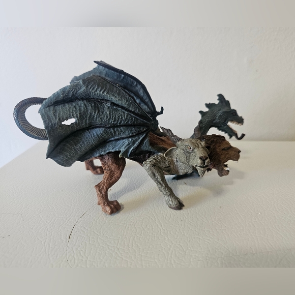 Chimera Three-Headed Mythical Fantasy 2008 Safari Ltd.  Toy Figure - Picture 2 of 6